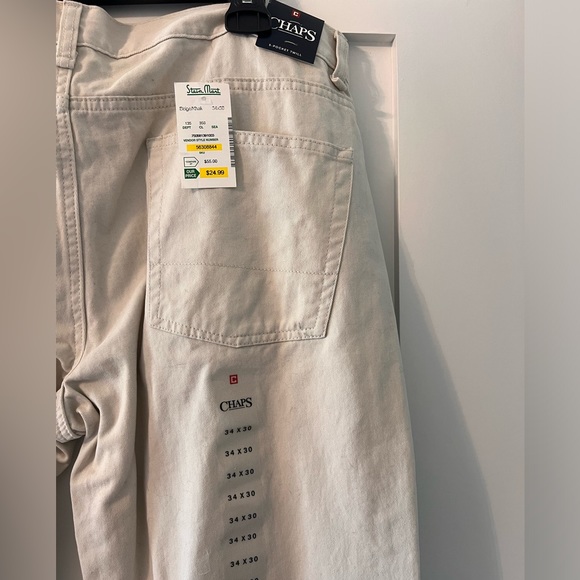 Chaps 5-Pocket Twill Pants - Picture 3 of 6